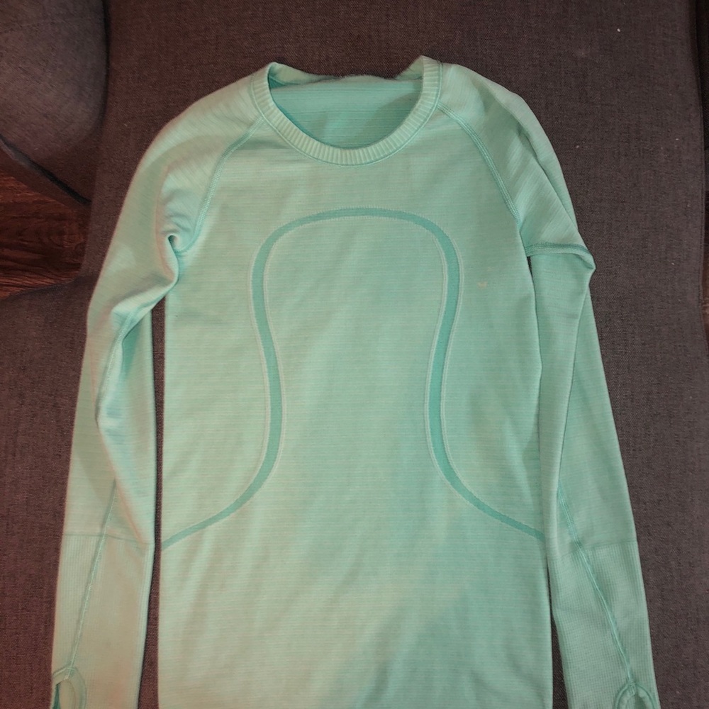 Lululemon long sleeve running shirt